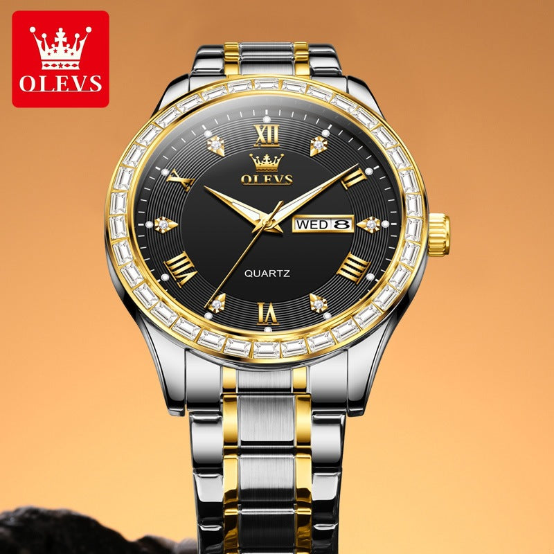 Đồng Hồ - Kim Dạ Quang - Nam - H049223