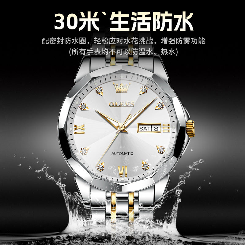 Đồng Hồ - Kim Dạ Quang - Nam - H049023