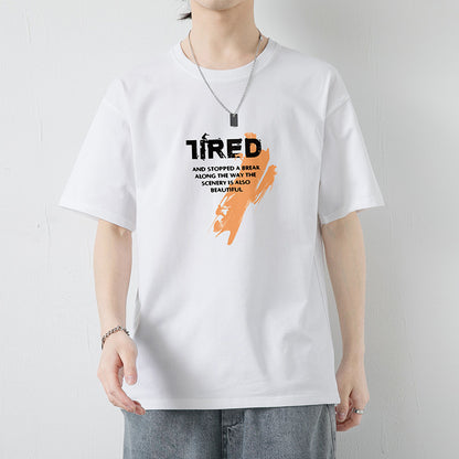 Áo T shirt Áo thun - Mùa Hè - Nam - H008805