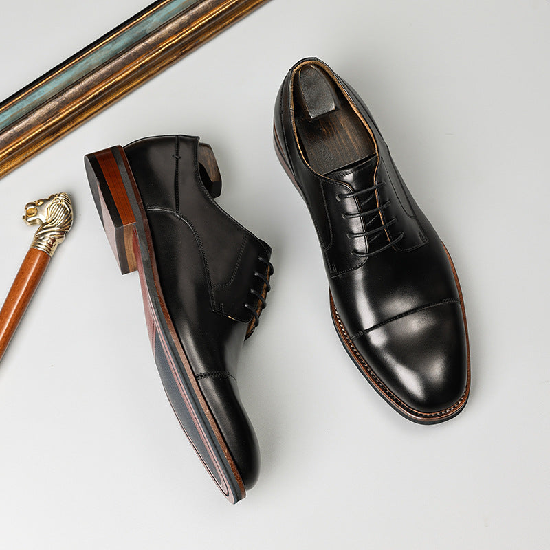 Giày da thoáng khí nam H071712