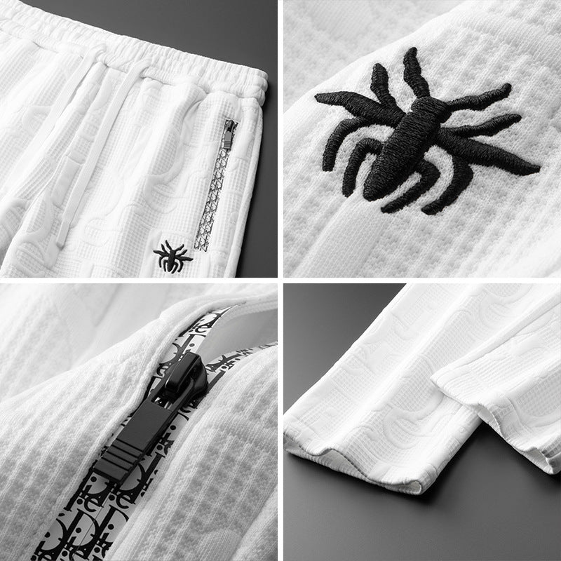 Quần thêu chỉ nổi nam H072065