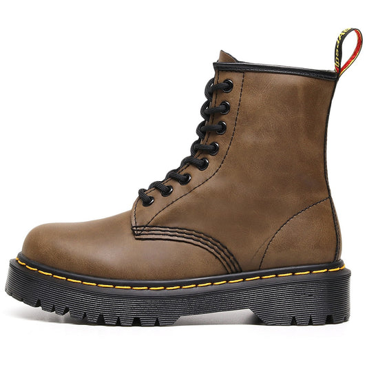 Boots Cổ Thấp - Da Bò - Unisex - H060194