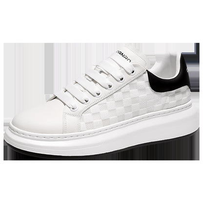 Giày Thể Thao Trắng - Da Bò - Nam - H050421