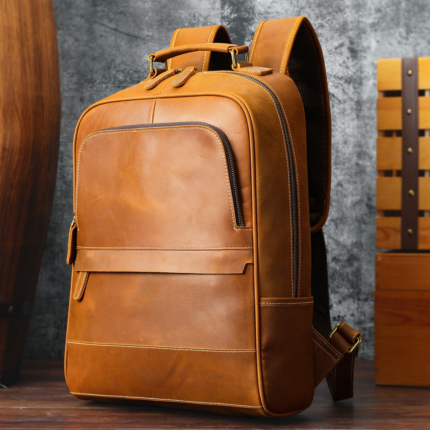 Túi Đeo Vai - Da Bò - Nam - H043095