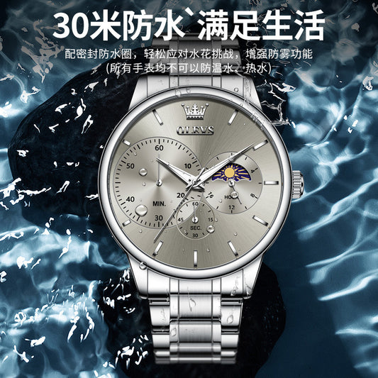 Đồng Hồ - Kim Dạ Quang - Nam - H049211