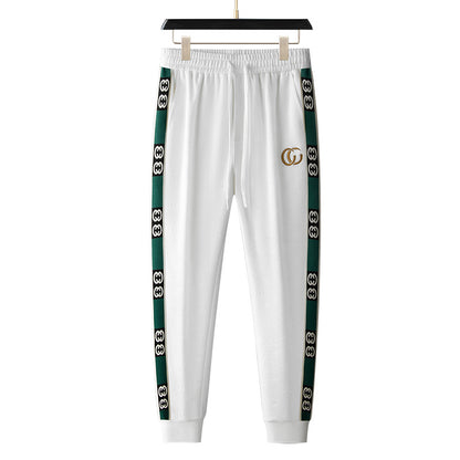 Quần jogger thêu chỉ nổi nam H072132