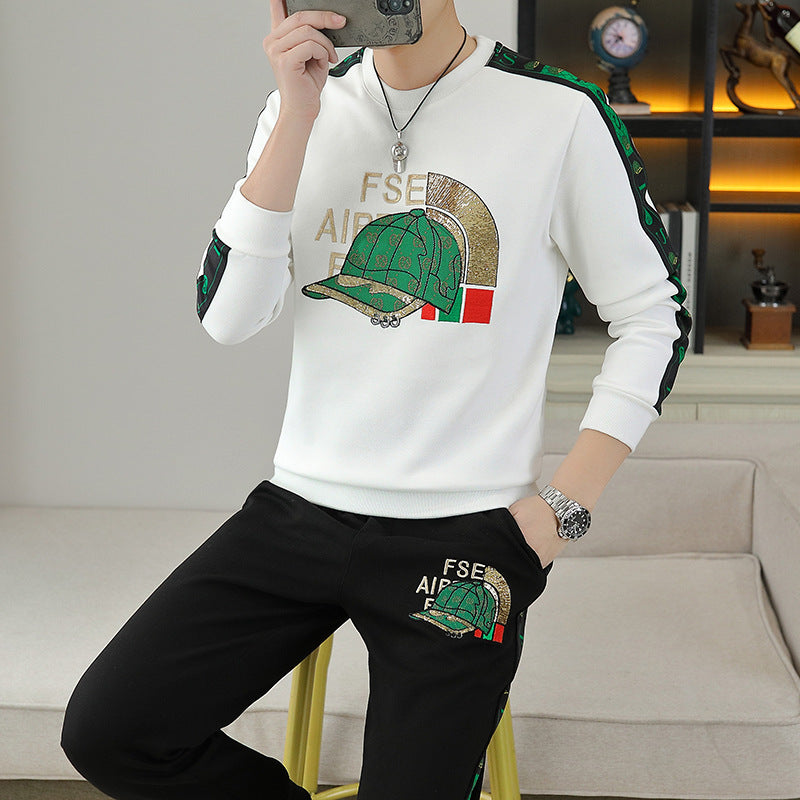 Bộ Đồ - Thêu Chỉ Nổi - Nam - H048253