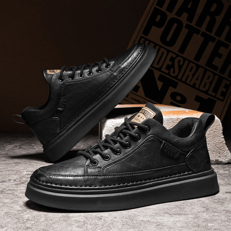 Giày Da - Vải Sợi Bông - Nam - H050884