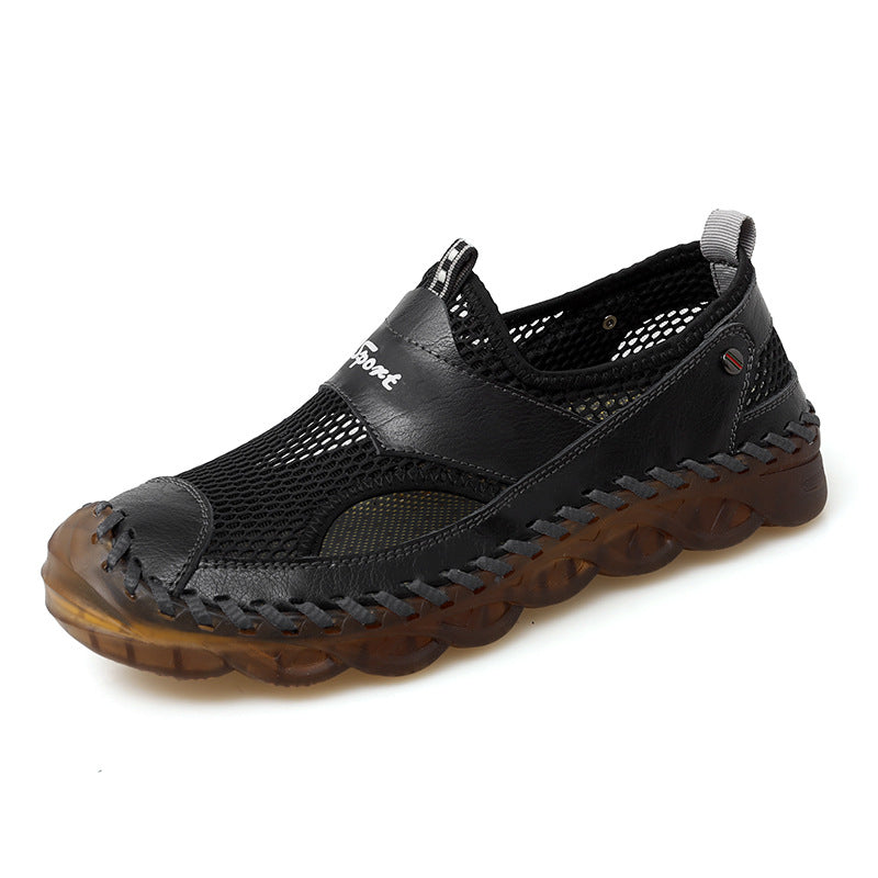 Dép Sandal - Da Bò - Nam - H071380