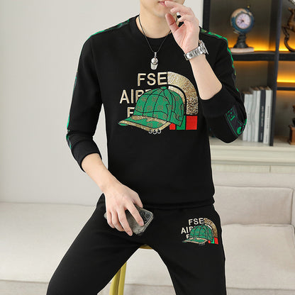 Bộ Đồ - Thêu Chỉ Nổi - Nam - H048253