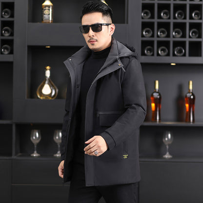 Áo Có Mũ - Dáng Dài - Nam - H032545