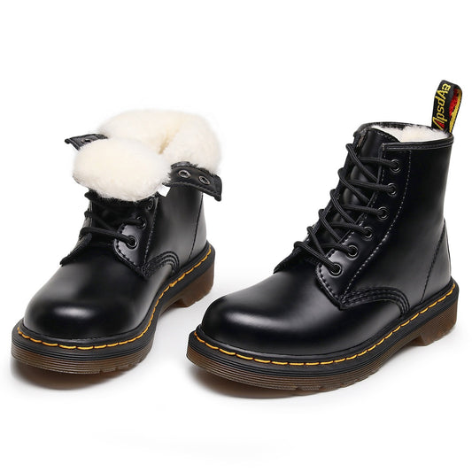 Boots Cổ Thấp - Lông Cừu - Unisex - H060181