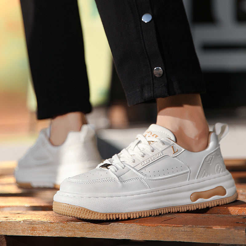 Giày Thể Thao Tăng Chiều Cao - Da Bò - Nam - H050930