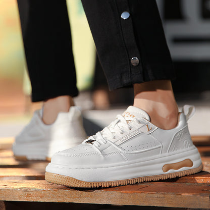 Giày Thể Thao Tăng Chiều Cao - Da Bò - Nam - H050930