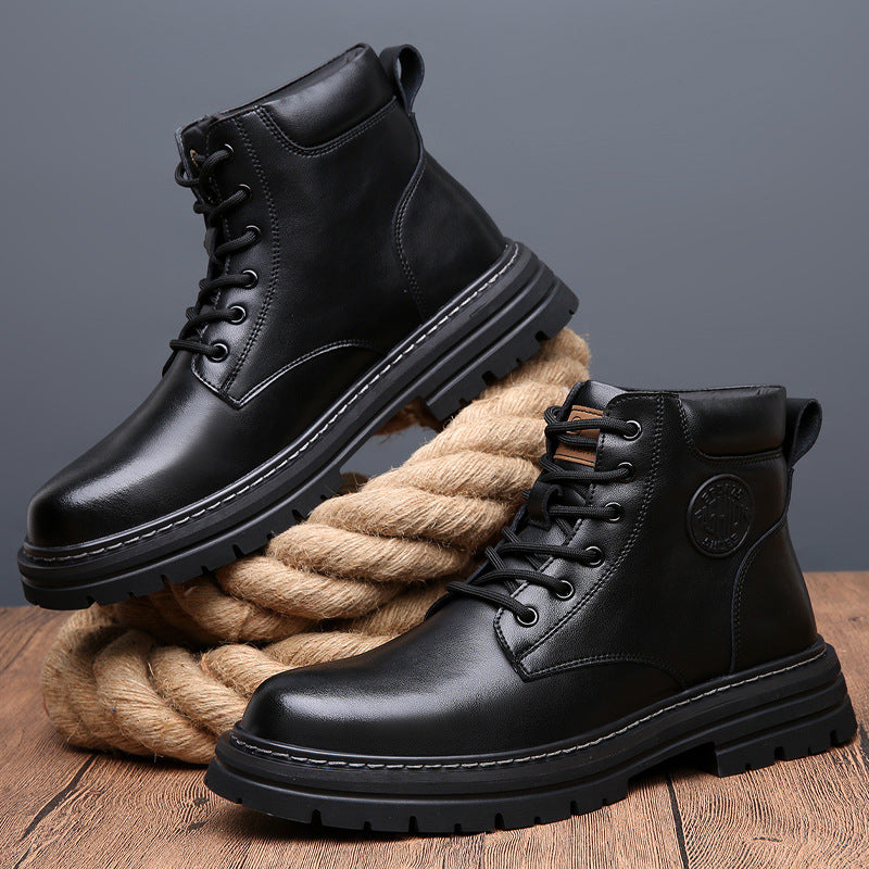 Giày Boots - Da Bò - Nam - H063896