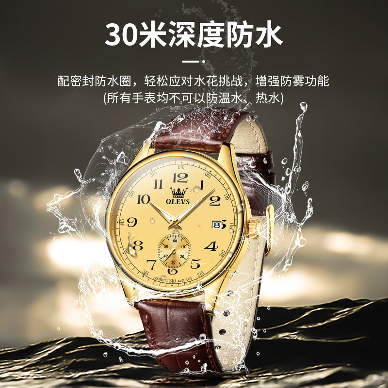 Đồng Hồ - Kim Dạ Quang - Nam - H049189