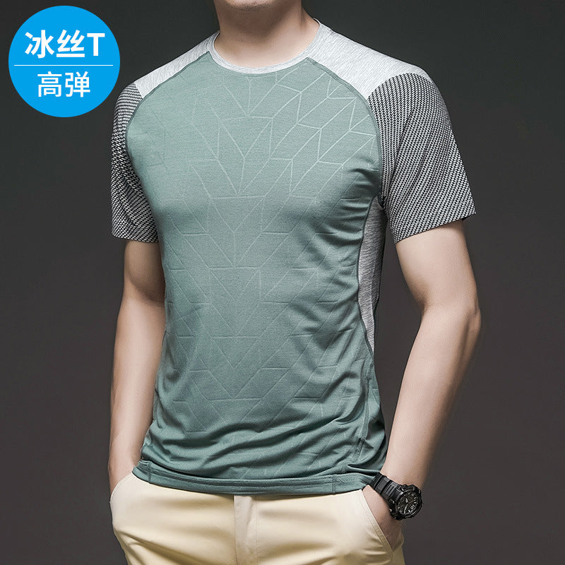 Áo T shirt Áo thun - Mùa Hè - Nam - H071214