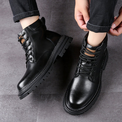 Giày Boots - Da Bò - Nam - H063896